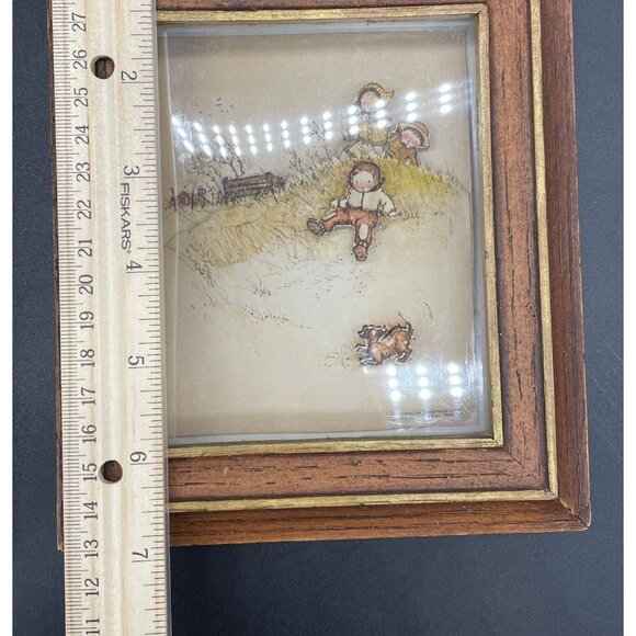 Vintage Holly Hobbie American Greetings 3D Framed Prints Wall Hanging Retro - Picture 9 of 10